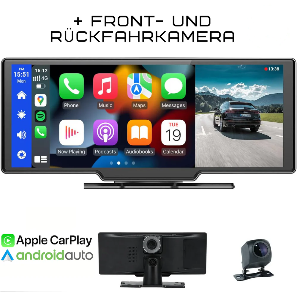 NavigateLux™  Breitbildschirm - 26 CM - Apple & Android